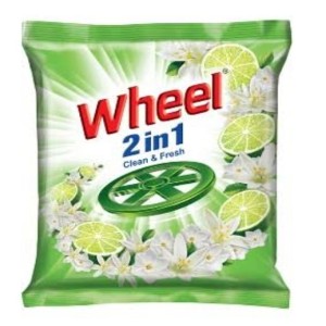 Wheel Washing Powder 2 in 1 Clean & Fresh 1 kg