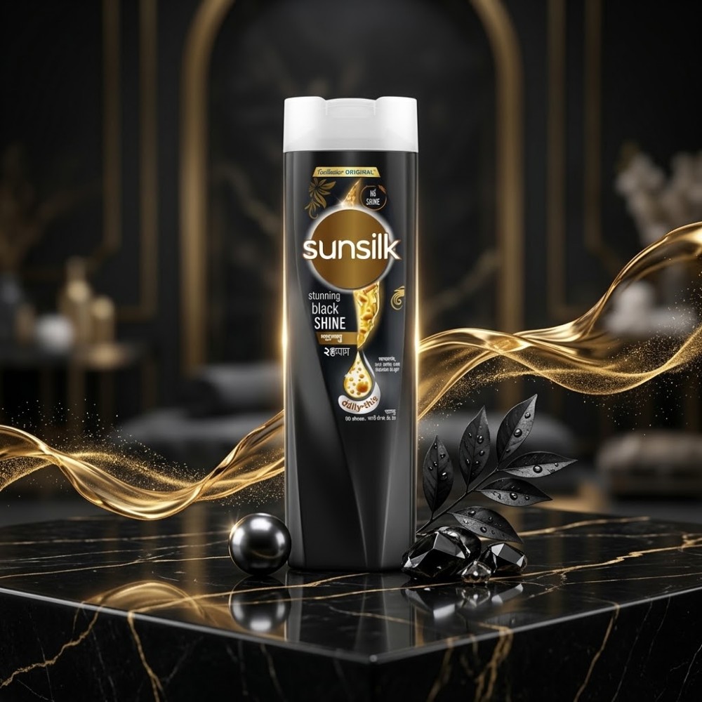Sunsilk Shampoo Stunning Black Shine 340ml